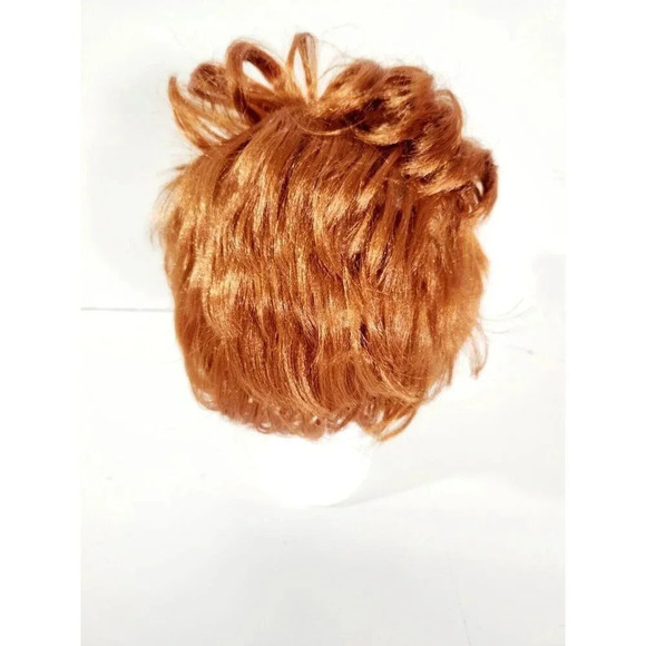 Halloween Demonic IT Clown Mask With Orange Hair Spooky Rubber Authentic - Picture 4 of 8